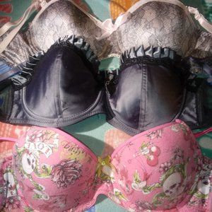3 piece Victoria Secret bra set